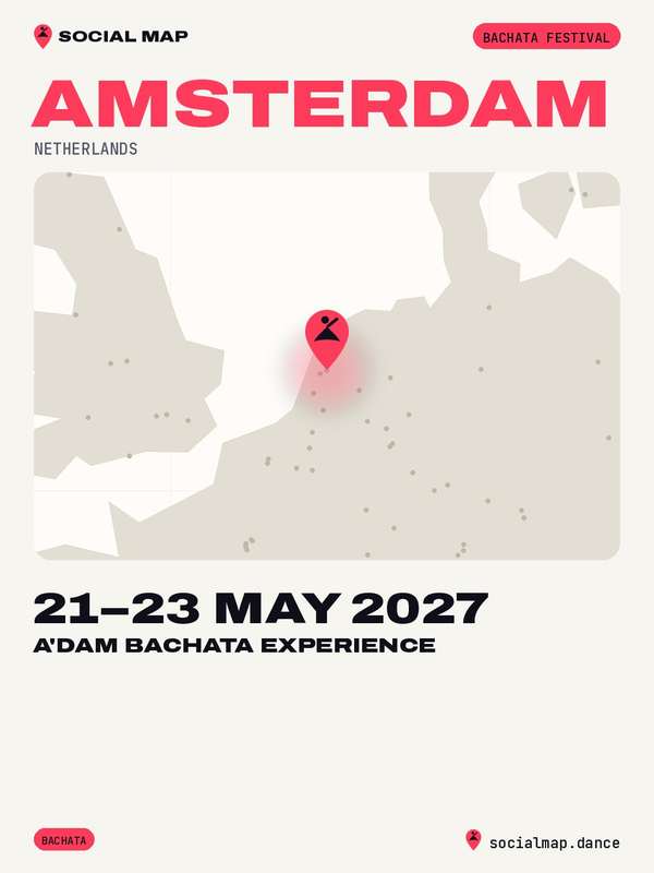 Social Map card for A'dam Bachata Experience