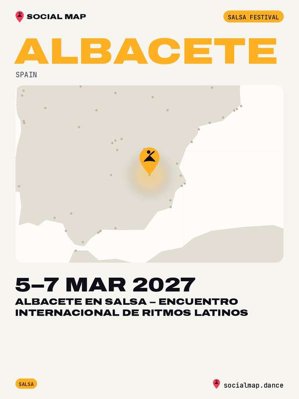 Albacete en Salsa – Encuentro Internacional de Ritmos Latinos, Albacete, 5–7 Mar 2027