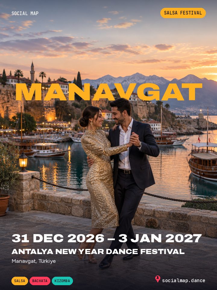 Antalya New Year Dance Festival, Manavgat, 31 Dec 2026 – 3 Jan 2027