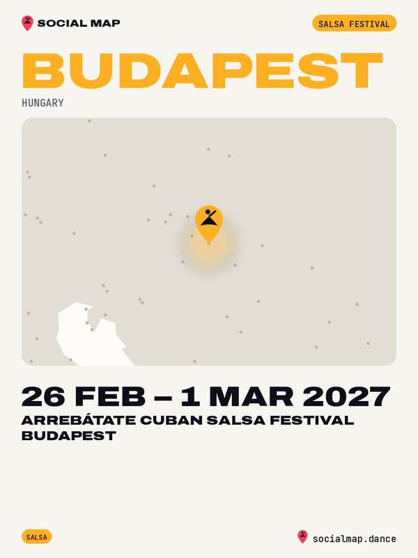 Arrebátate Cuban Salsa Festival Budapest, Budapest, 26 Feb – 1 Mar 2027