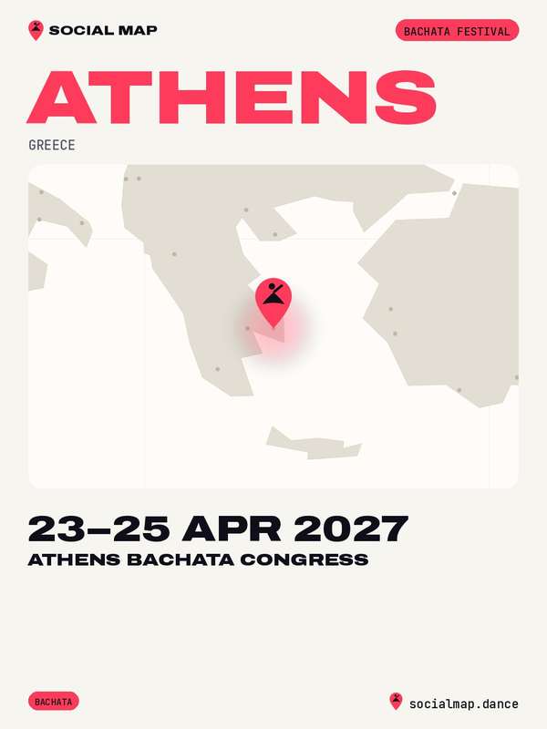Athens Bachata Congress, Athens, 23–25 Apr 2027