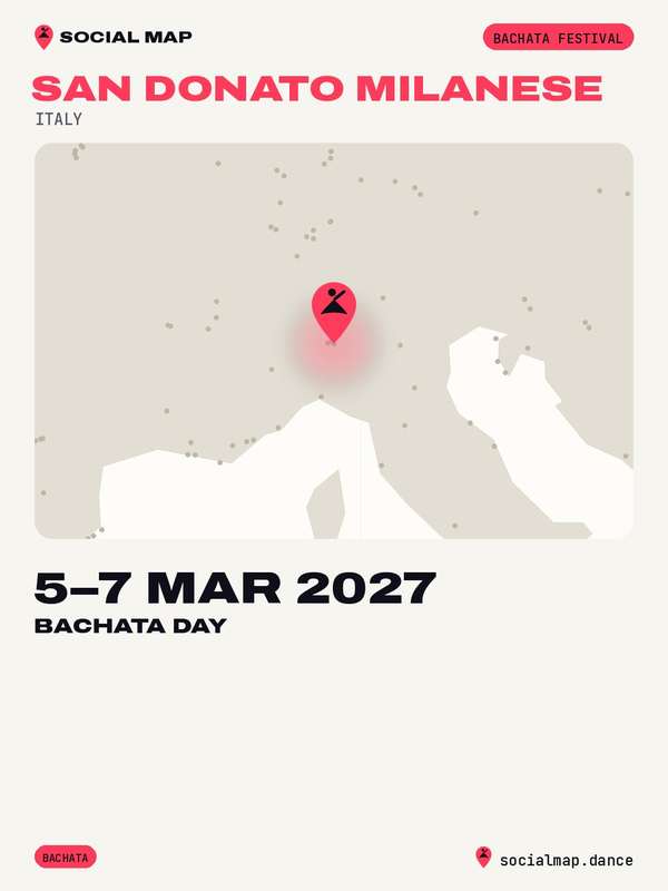 Social Map card for Bachata Day