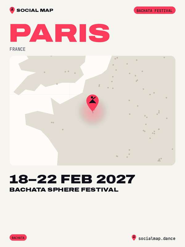 Bachata Sphere Festival, Paris, 18–22 Feb 2027