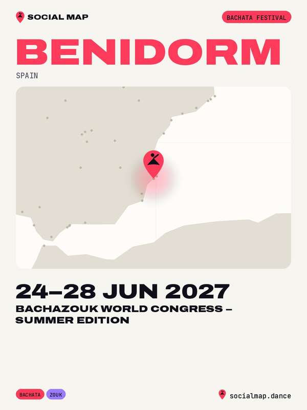 Social Map card for Bachazouk World Congress – Summer Edition