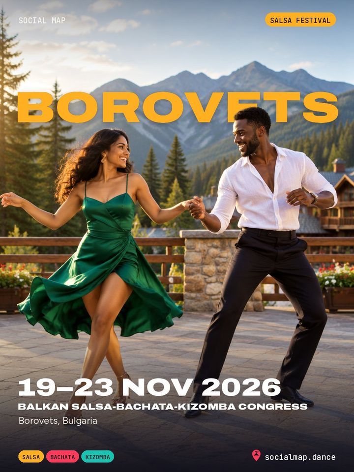 Balkan Salsa-Bachata-Kizomba Congress, Borovets, 19–23 Nov 2026