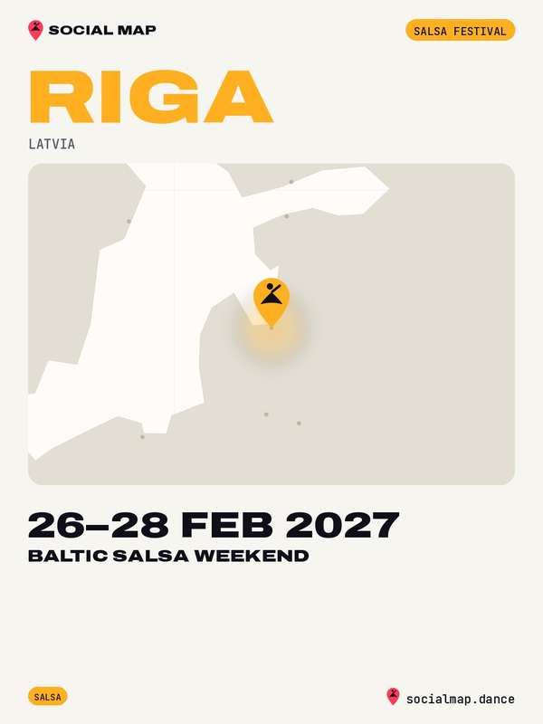Baltic Salsa Weekend, Riga, 26–28 Feb 2027