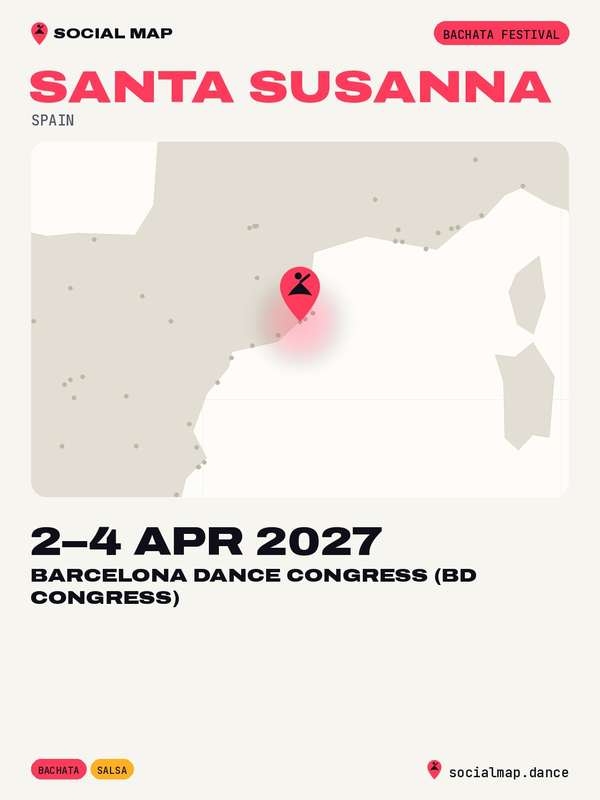 Barcelona Dance Congress (BD Congress), Santa Susanna, 2–4 Apr 2027