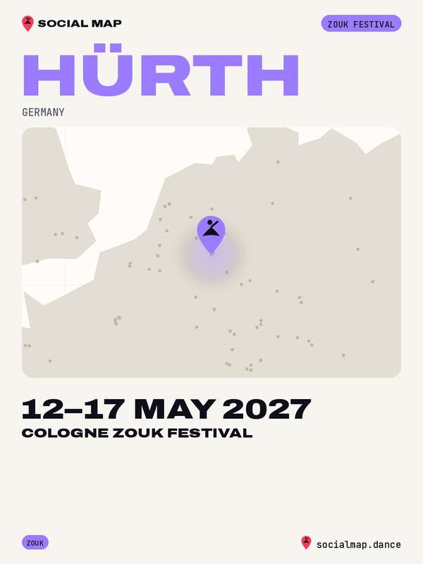 Cologne Zouk Festival, Hürth, 12–17 May 2027