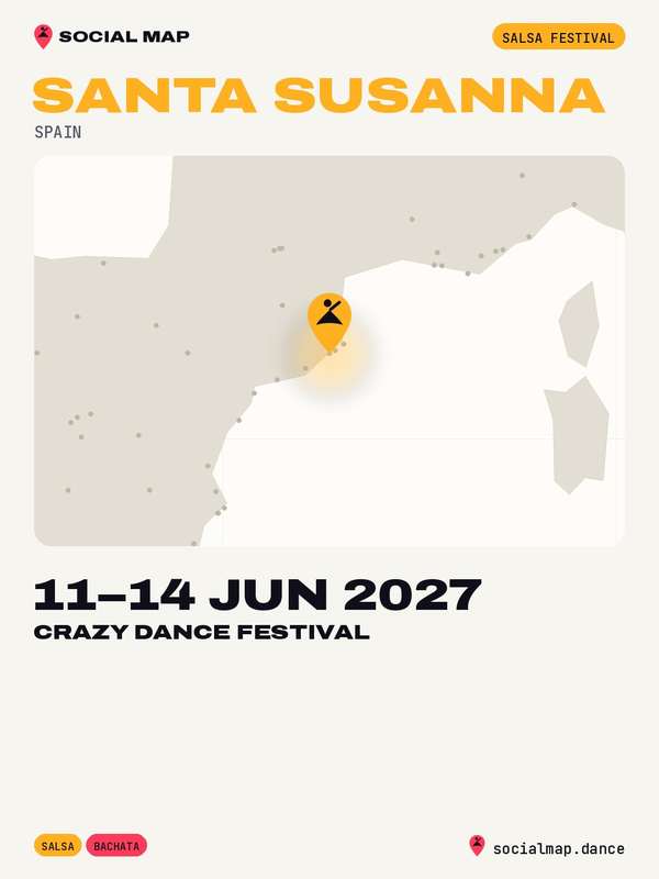 Crazy Dance Festival, Santa Susanna, 11–14 Jun 2027