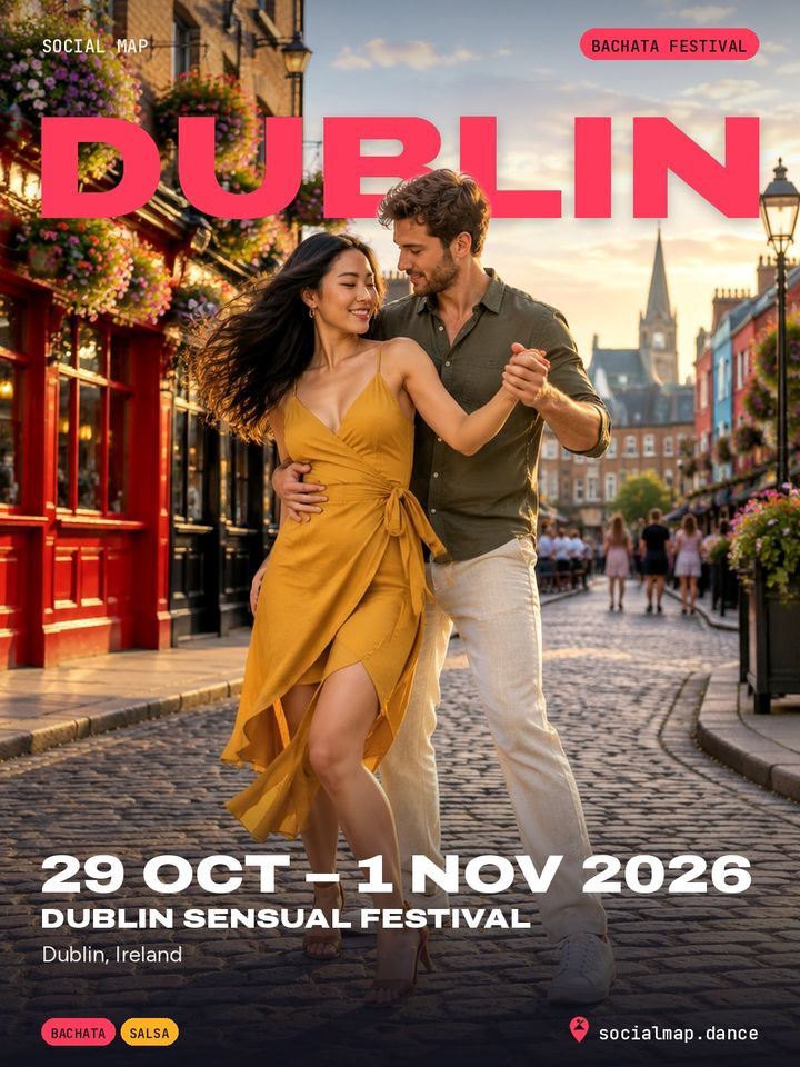Dublin Sensual Festival, Dublin, 29 Oct – 1 Nov 2026
