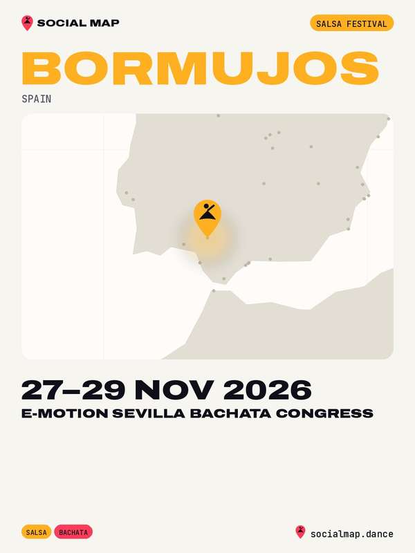 Social Map card for E-Motion Sevilla Bachata Congress