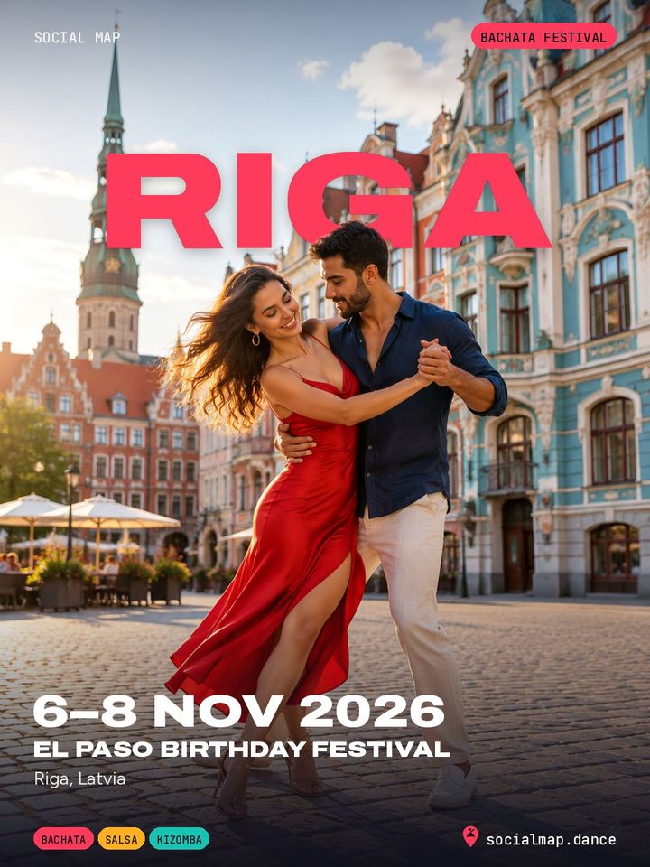 EL PASO Birthday Festival, Riga, 6–8 Nov 2026