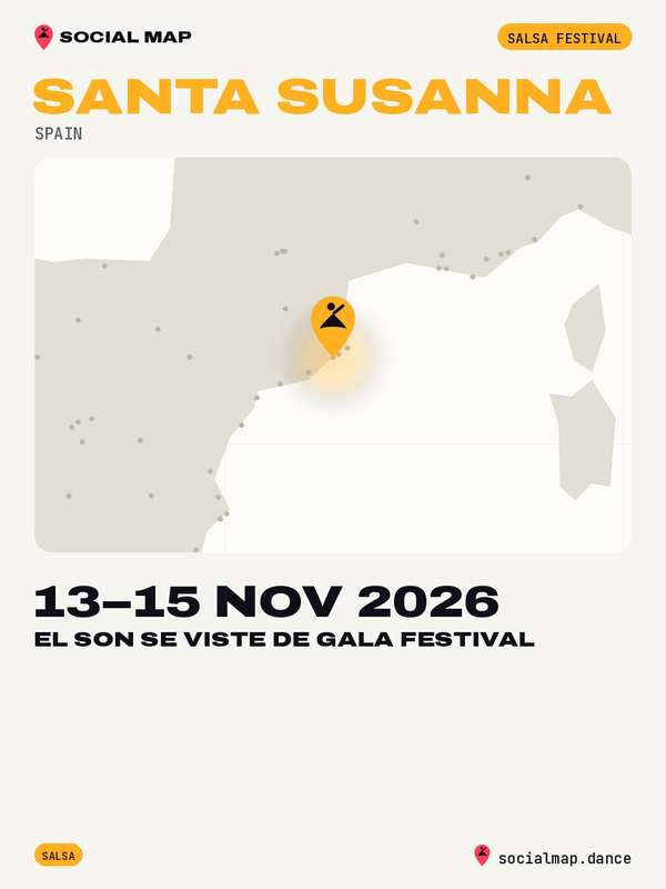 El Son se Viste de Gala Festival, Santa Susanna, 13–15 Nov 2026