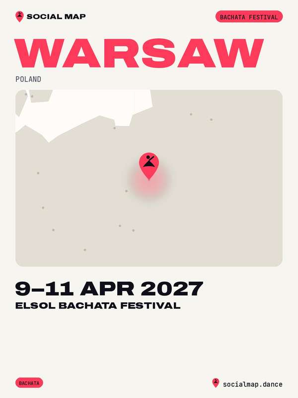 elSol Bachata Festival, Warsaw, 9–11 Apr 2027