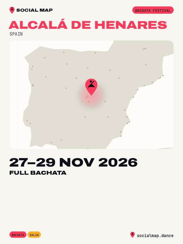Full Bachata, Alcalá de Henares, 27–29 Nov 2026