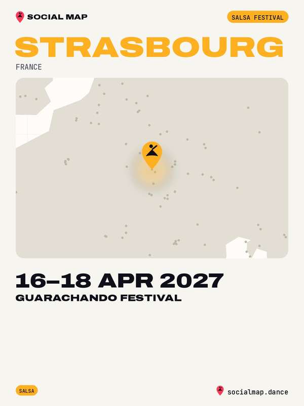 Social Map card for Guarachando Festival