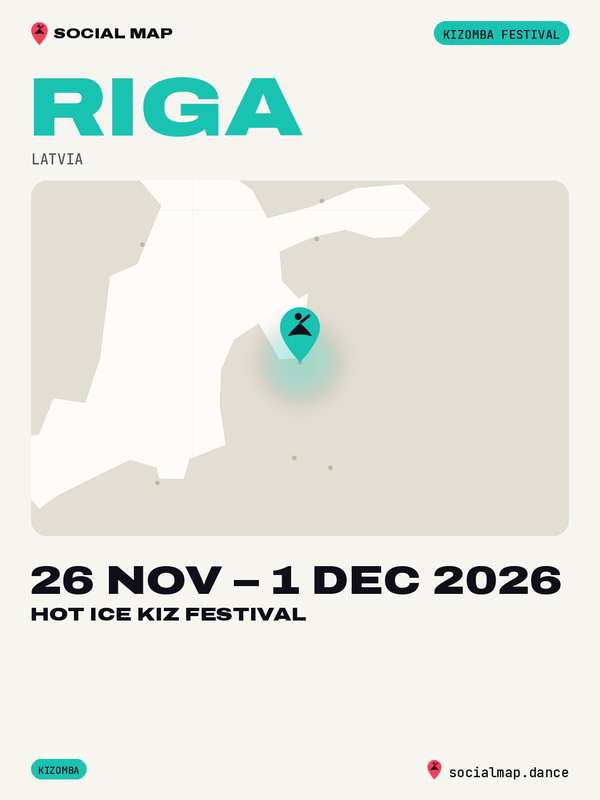 Hot Ice Kiz Festival, Riga, 26 Nov – 1 Dec 2026