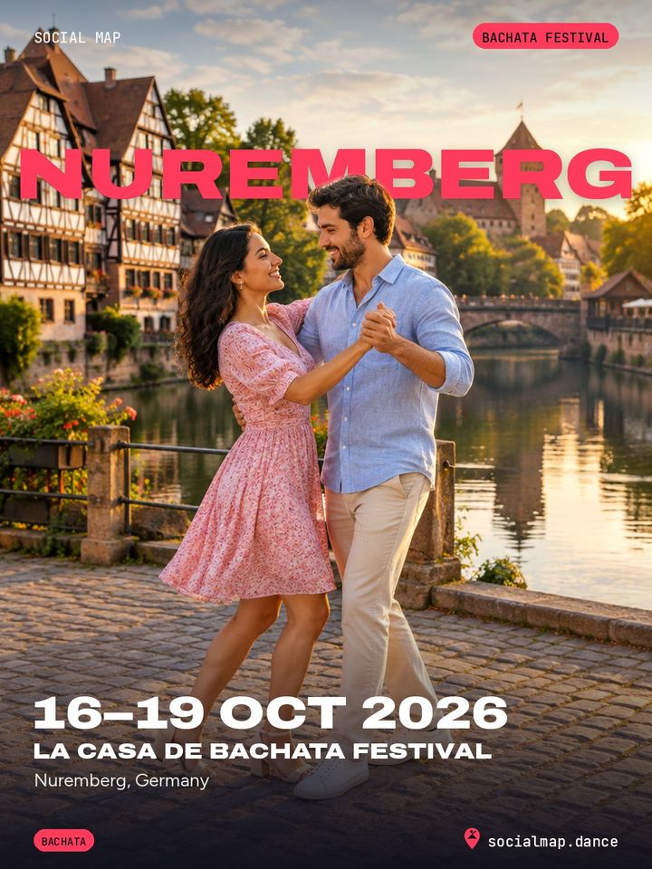 La Casa de Bachata Festival, Nuremberg, 16–19 Oct 2026