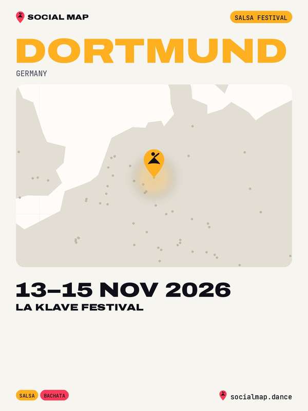 Social Map card for La Klave Festival