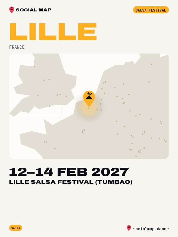 Lille Salsa Festival (Tumbao), Lille, 12–14 Feb 2027