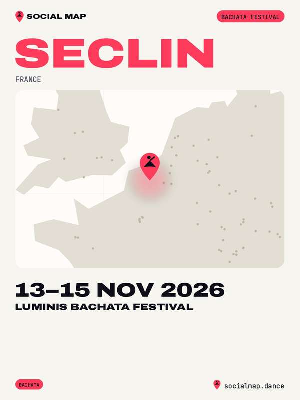 Social Map card for Luminis Bachata Festival