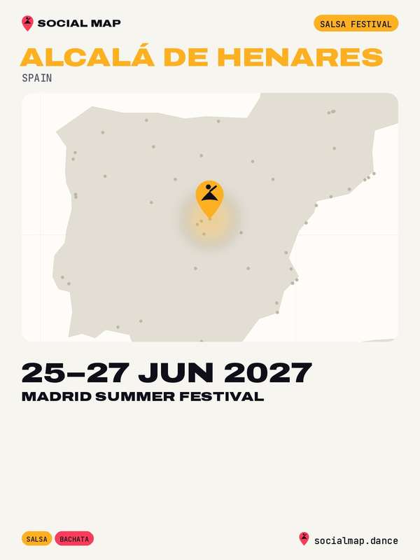 Madrid Summer Festival, Alcalá de Henares, 25–27 Jun 2027