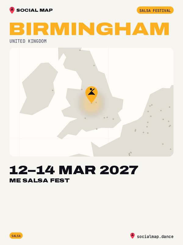 Me Salsa Fest, Birmingham, 12–14 Mar 2027