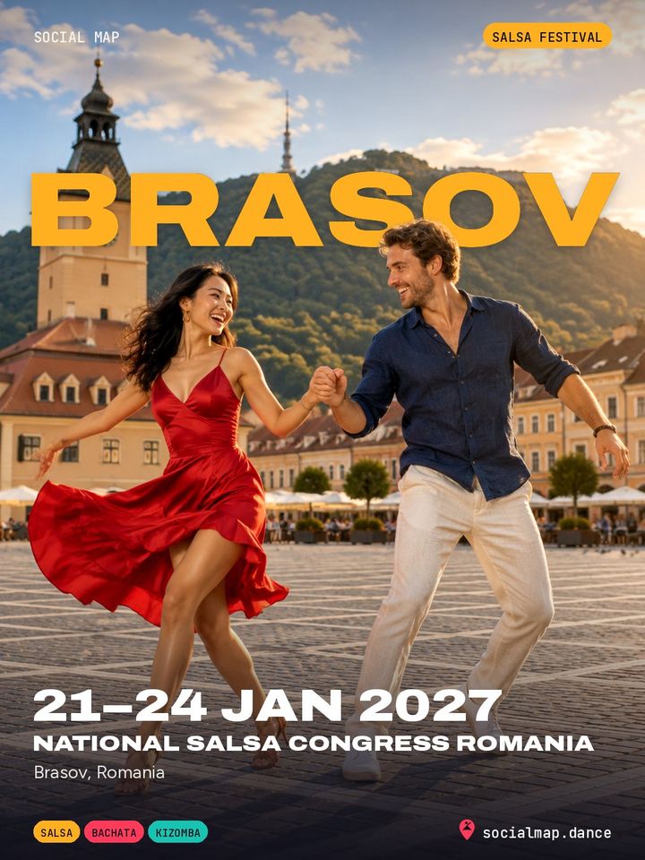 National Salsa Congress Romania, Brasov, 21–24 Jan 2027