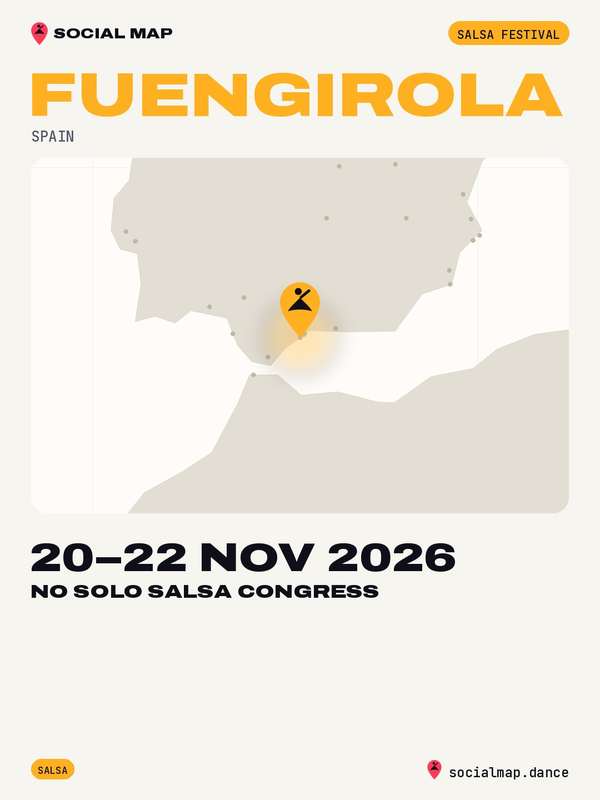 No Solo Salsa Congress, Fuengirola, 20–22 Nov 2026