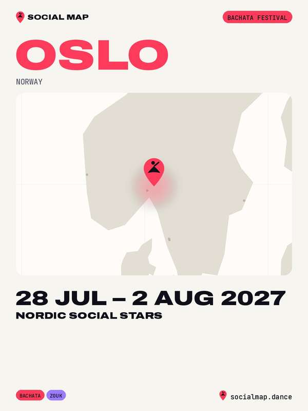 Nordic Social Stars, Oslo, 28 Jul – 2 Aug 2027