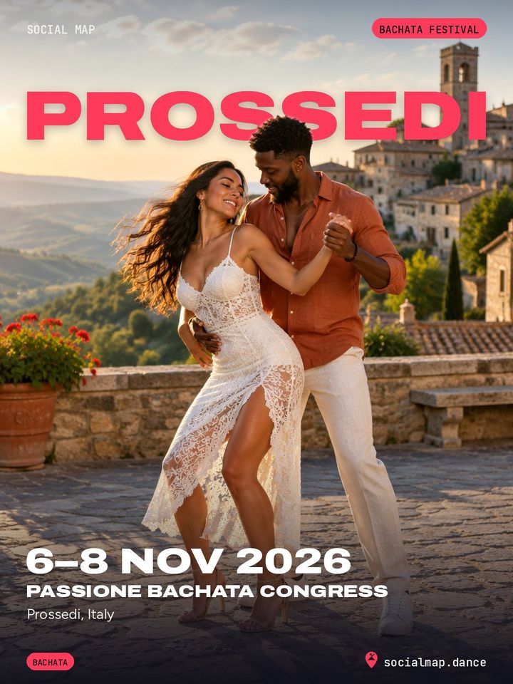 Passione Bachata Congress, Prossedi, 6–8 Nov 2026