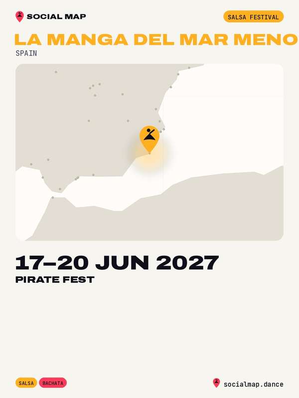 Social Map card for Pirate Fest