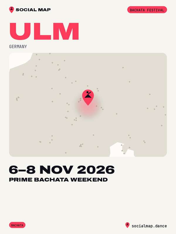 PRIME Bachata Weekend, Ulm, 6–8 Nov 2026