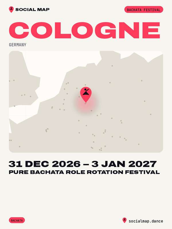 Pure Bachata Role Rotation Festival, Cologne, 31 Dec 2026 – 3 Jan 2027
