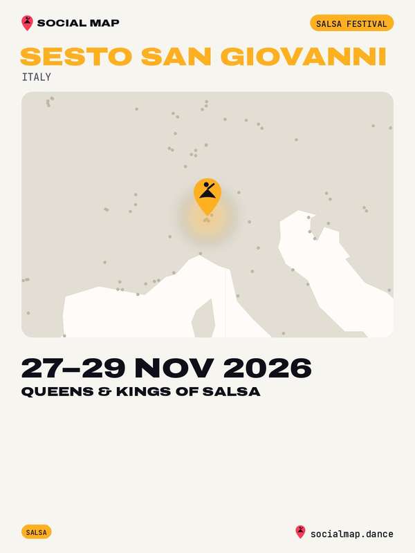 Queens & Kings of Salsa, Sesto San Giovanni, 27–29 Nov 2026