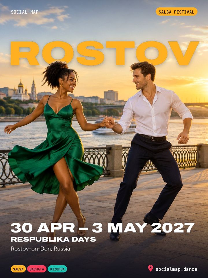 Respublika Days, Rostov-on-Don, 30 Apr – 3 May 2027