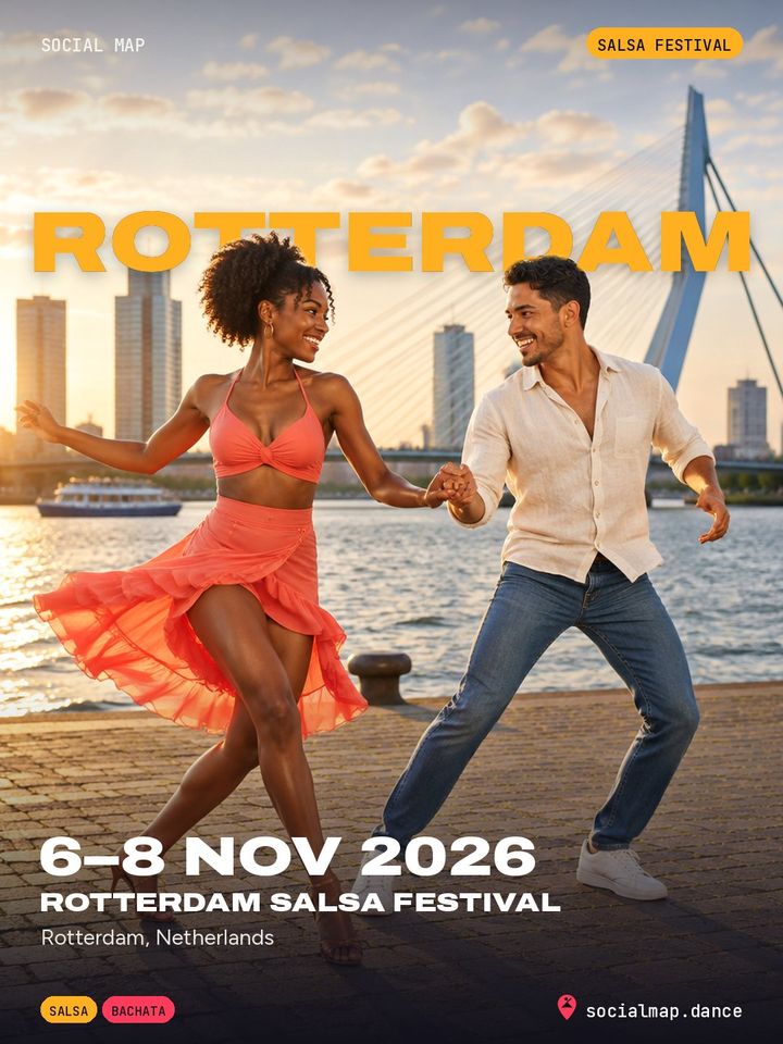 Rotterdam Salsa Festival, Rotterdam, 6–8 Nov 2026