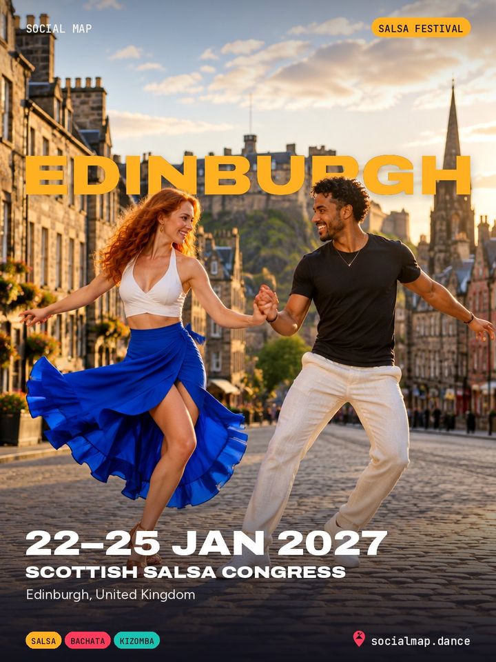 Scottish Salsa Congress, Edinburgh, 22–25 Jan 2027