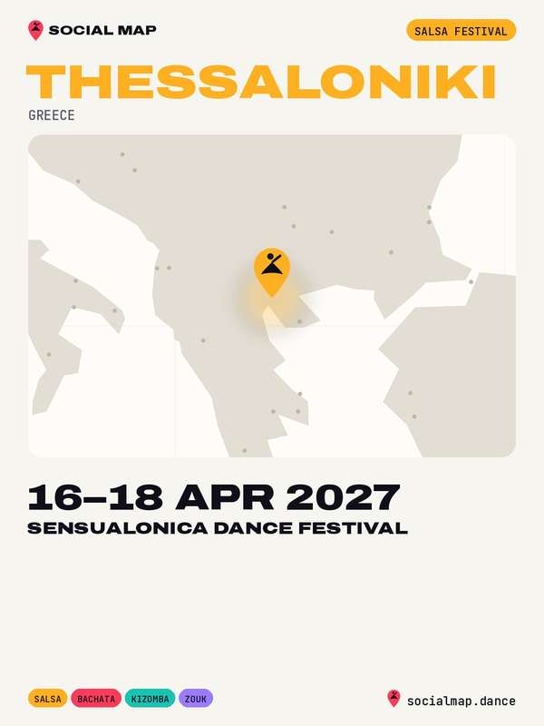Sensualonica Dance Festival, Thessaloniki, 16–18 Apr 2027