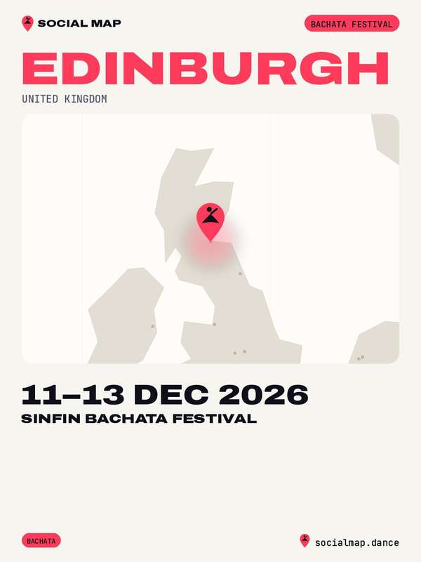 SinFin Bachata Festival, Edinburgh, 11–13 Dec 2026