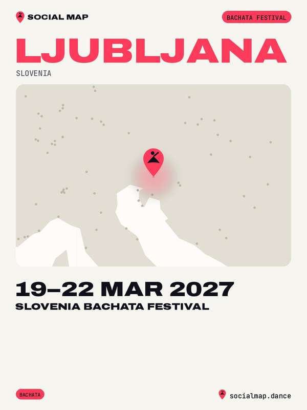 Slovenia Bachata Festival, Ljubljana, 19–22 Mar 2027