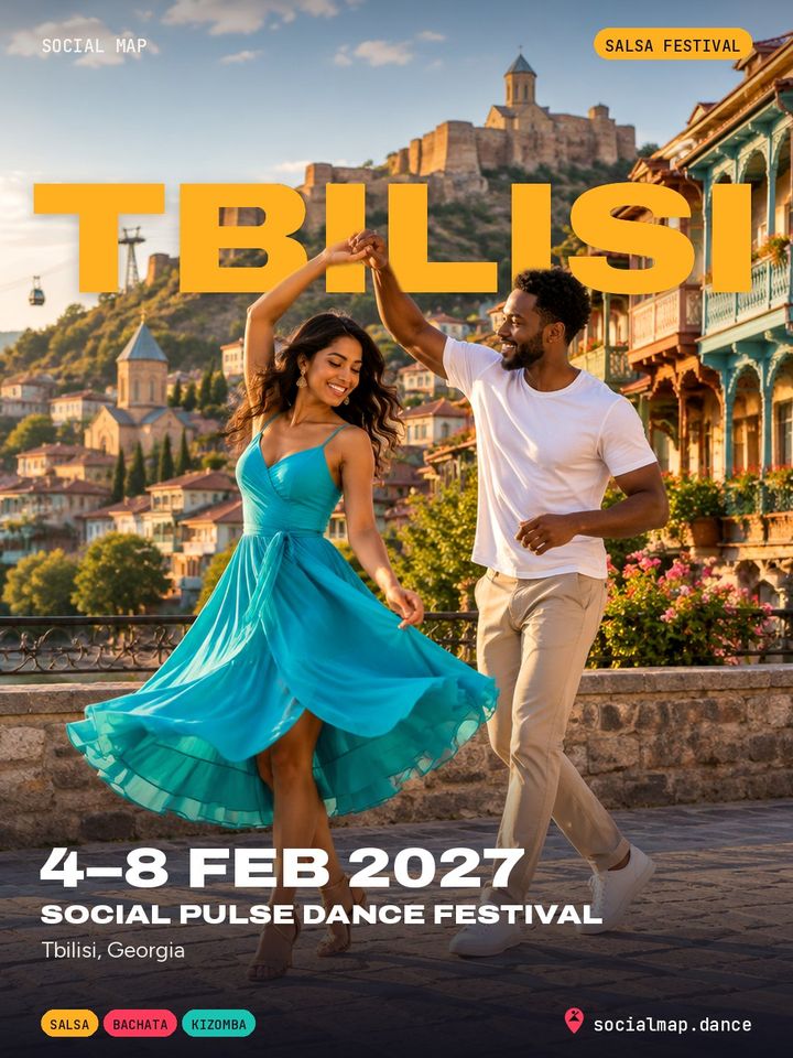 Social Pulse Dance Festival, Tbilisi, 4–8 Feb 2027