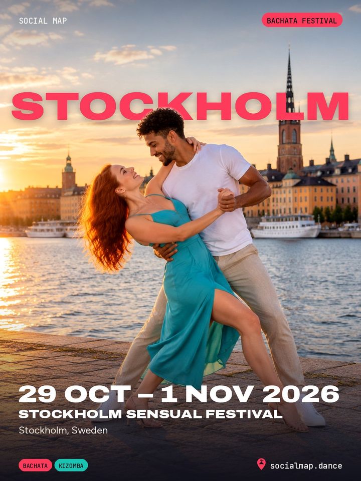 Stockholm Sensual Festival, Stockholm, 29 Oct – 1 Nov 2026