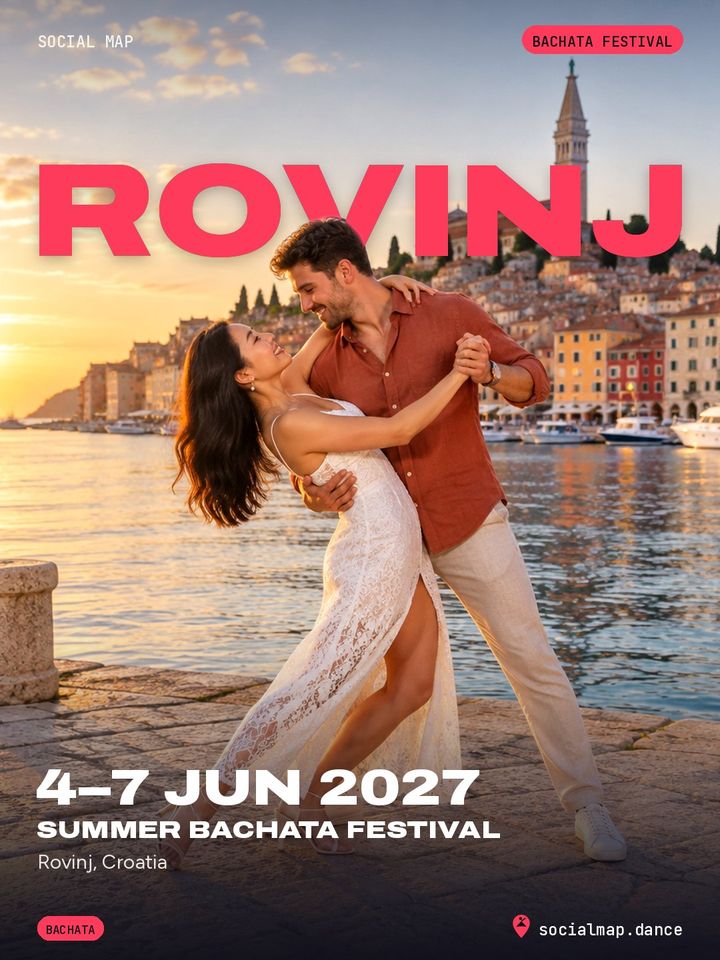 Summer Bachata Festival, Rovinj, 4–7 Jun 2027