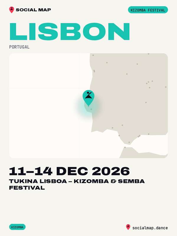 Tukina Lisboa – Kizomba & Semba Festival, Lisbon, 11–14 Dec 2026