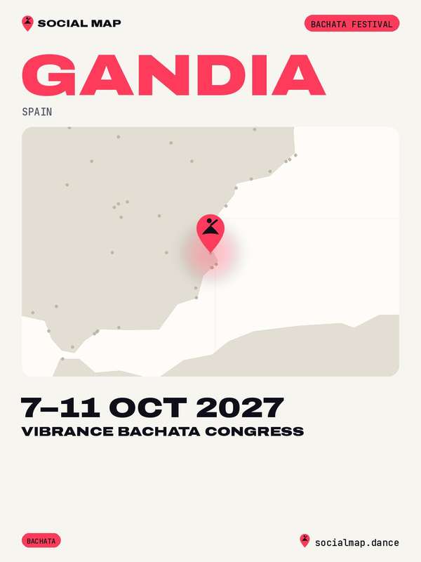 Vibrance Bachata Congress, Gandia, 7–11 Oct 2027