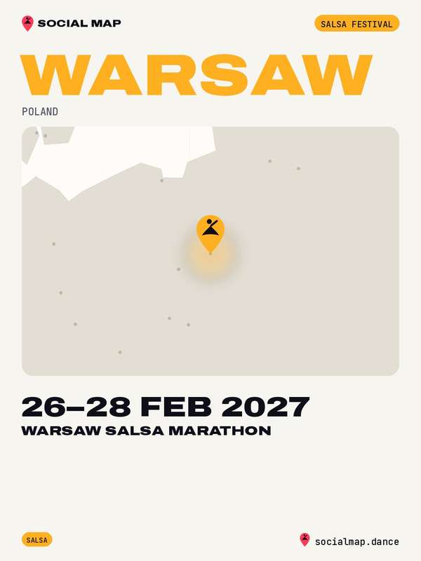 Warsaw Salsa Marathon, Warsaw, 26–28 Feb 2027