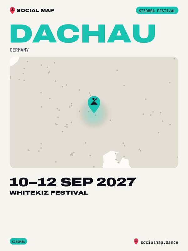 Social Map card for WhiteKiz Festival
