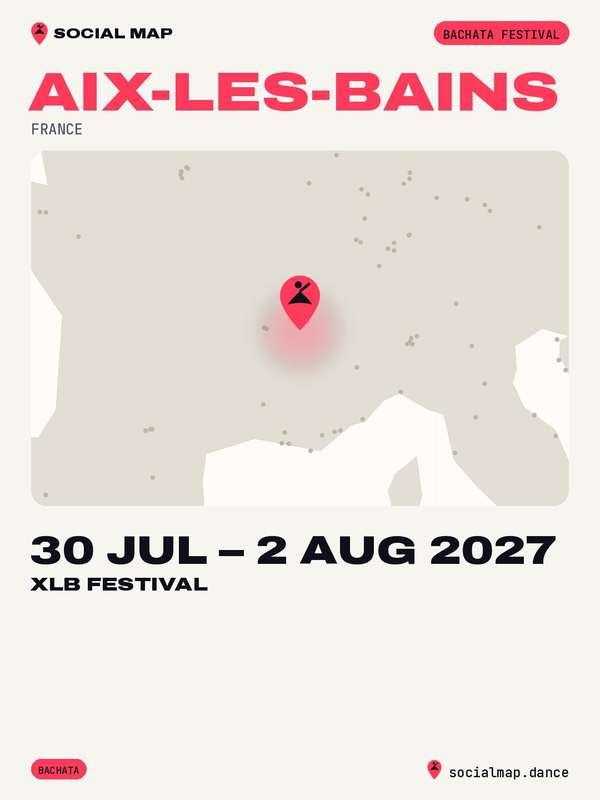 XLB Festival, Aix-les-Bains, 30 Jul – 2 Aug 2027